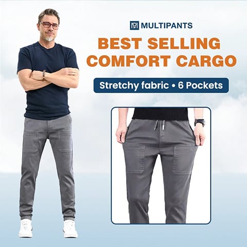 🔥Last Day Sale 65% OFF🏆MultiPants – High Stretch Multi-pocket Durable Cargo Pants