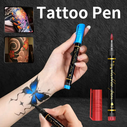 🌈Hot Sale 49% OFF🎨10-Color Temporary Tattoo Markers Set