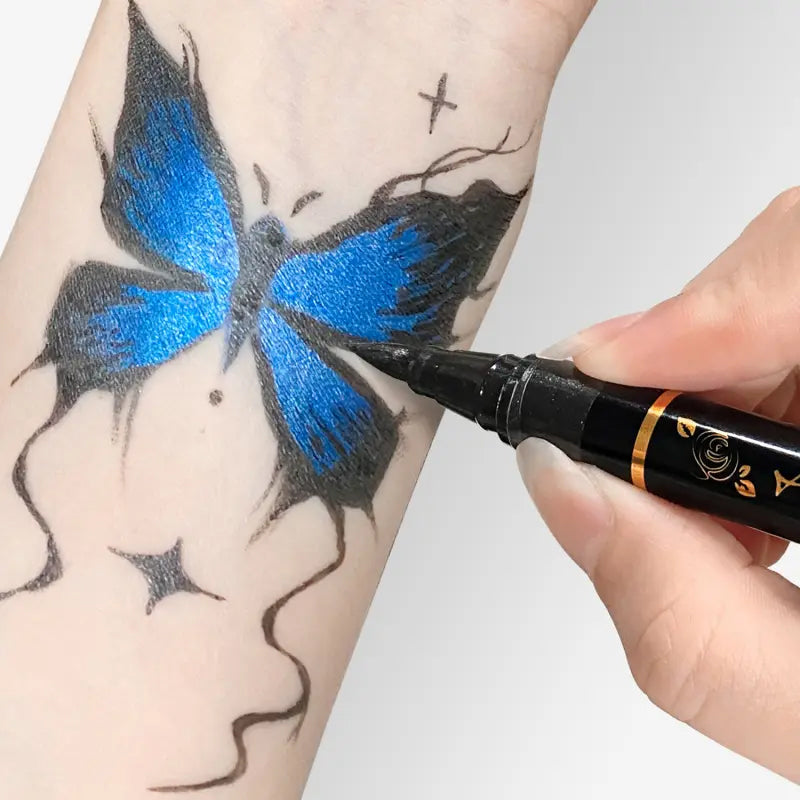 🌈Hot Sale 49% OFF🎨10-Color Temporary Tattoo Markers Set