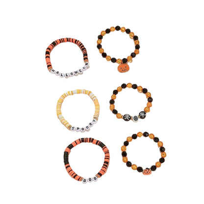 📿🎃7-Piece Ambiance Halloween Bracelet Set👻