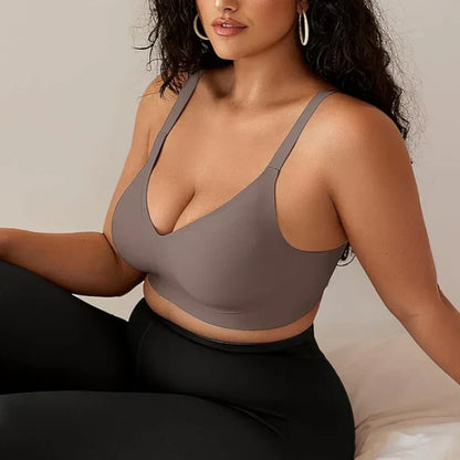 ⏳Last Day Sale 50% Off!!⚡50k+ Sold!💖Comfortable Wireless Full Coverage Jelly Smoothing Bra