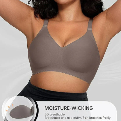 ⏳Last Day Sale 50% Off!!⚡50k+ Sold!💖Comfortable Wireless Full Coverage Jelly Smoothing Bra