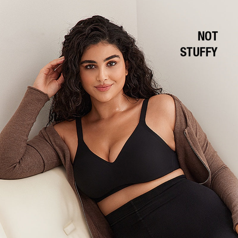 ⏳Last Day Sale 50% Off!!⚡50k+ Sold!💖Comfortable Wireless Full Coverage Jelly Smoothing Bra
