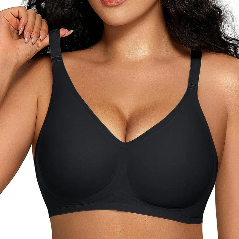 ⏳Last Day Sale 50% Off!!⚡50k+ Sold!💖Comfortable Wireless Full Coverage Jelly Smoothing Bra