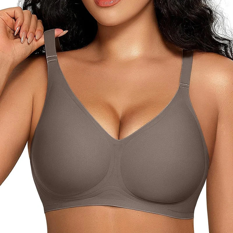 ⏳Last Day Sale 50% Off!!⚡50k+ Sold!💖Comfortable Wireless Full Coverage Jelly Smoothing Bra