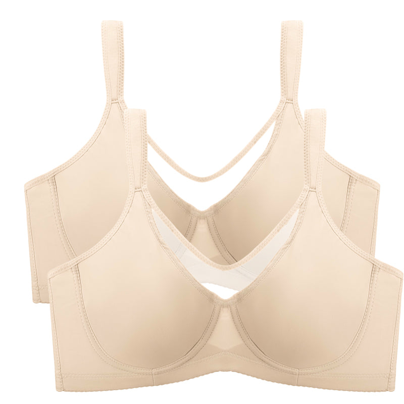 ⏳Last Day Special Price💐Women's Elegant Sheer Full Coverage Plus Size Bra👍