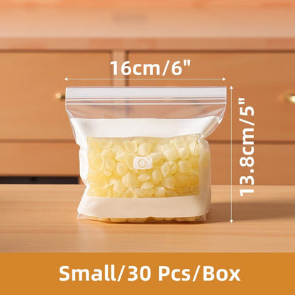 📢📢 ¡50% DE DESCUENTO! ⏰ Bolsas de doble sellado reforzadas, transparentes, aptas para alimentos