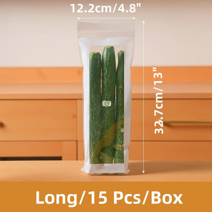 📢📢 ¡50% DE DESCUENTO! ⏰ Bolsas de doble sellado reforzadas, transparentes, aptas para alimentos