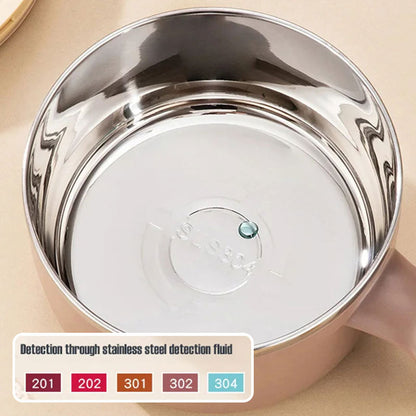 ⏳LAST DAY SALE 50% OFF💕304 Stainless Steel Multi-Purpose Anti-Scald Large-Capacity Instant Noodle Bowl
