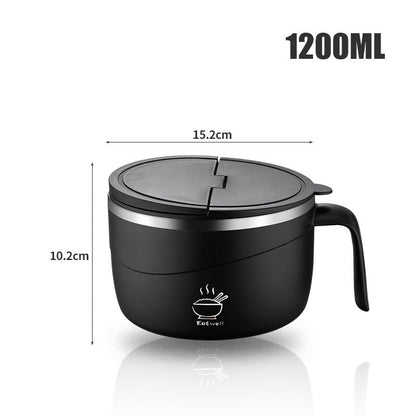 ⏳LAST DAY SALE 50% OFF💕304 Stainless Steel Multi-Purpose Anti-Scald Large-Capacity Instant Noodle Bowl
