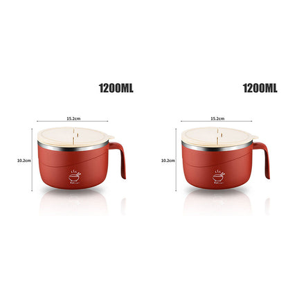 ⏳LAST DAY SALE 50% OFF💕304 Stainless Steel Multi-Purpose Anti-Scald Large-Capacity Instant Noodle Bowl