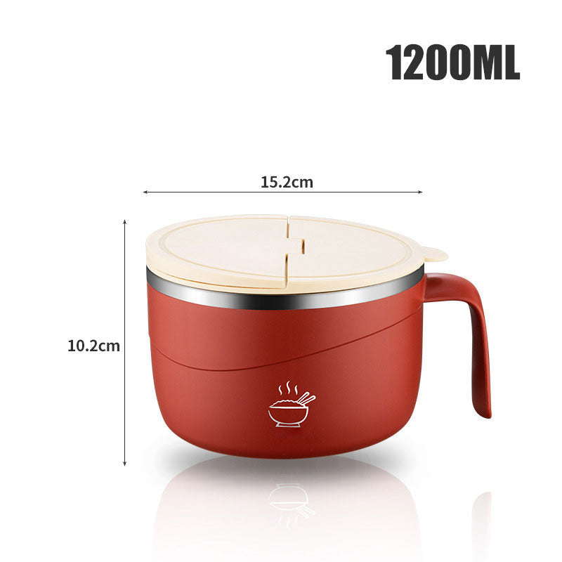 🍲50% OFF!🍜304 Stainless Steel Insulated Ramen Bowl🔥