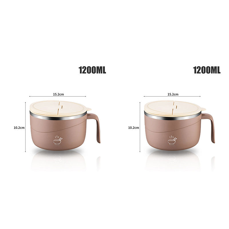 🍲50% OFF!🍜304 Stainless Steel Insulated Ramen Bowl🔥