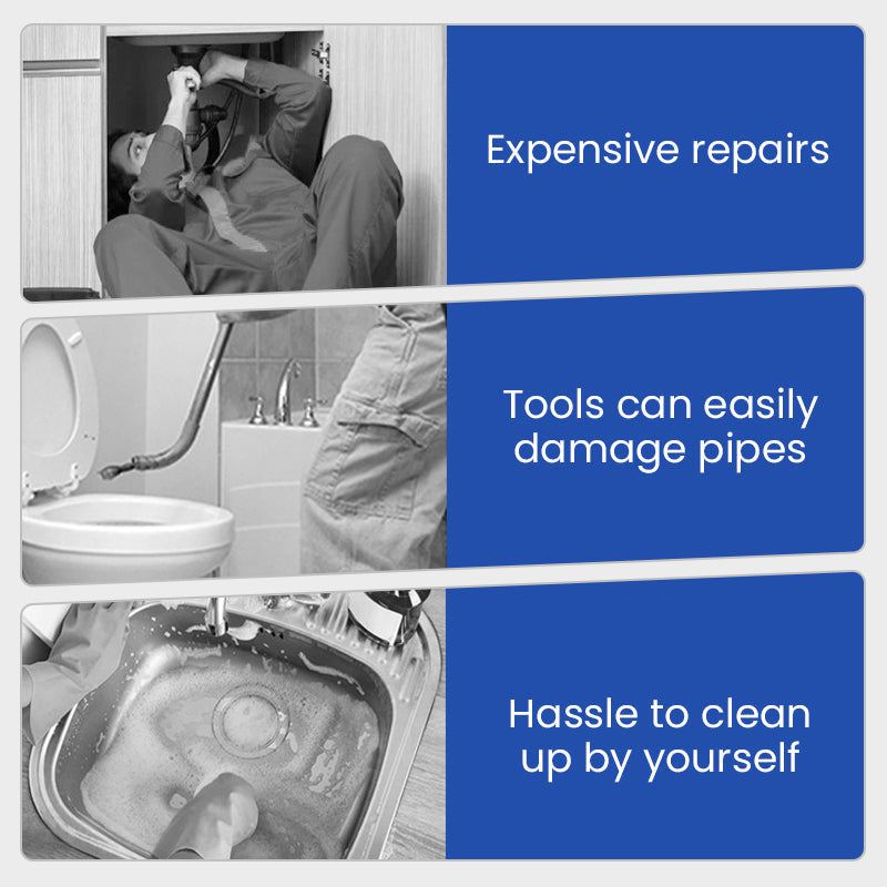 🚰 LIMITED-TIME 50% OFF! ✨ Pipeline Dredging Agent – Rapid Clog Removal, Odor Elimination, Pipe-Safe 💥
