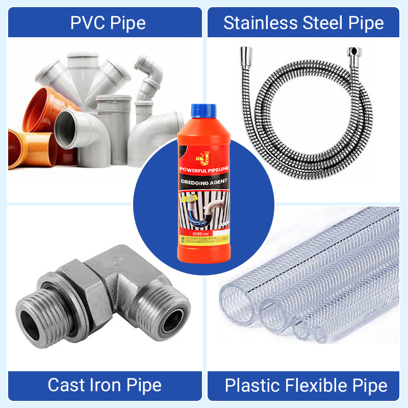 🚰 LIMITED-TIME 50% OFF! ✨ Pipeline Dredging Agent – Rapid Clog Removal, Odor Elimination, Pipe-Safe 💥
