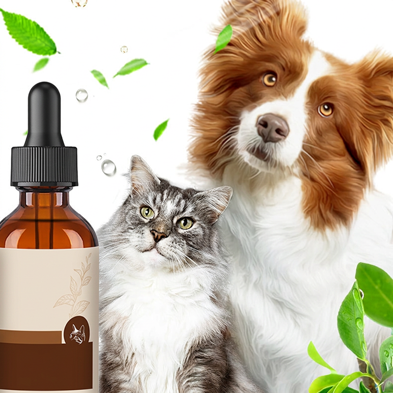 Tea Tree Oil Pet Ear Cleaner Gentle Soothing Wash For Dogs And Cats Itching Relief