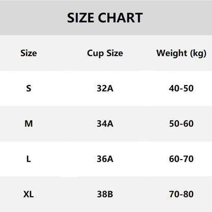 Women's Front Closure Seamless Back Support Posture Bra
