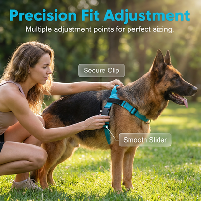 Easy On Off Padded Comfort Dog Harness For Daily Outdoor Walking