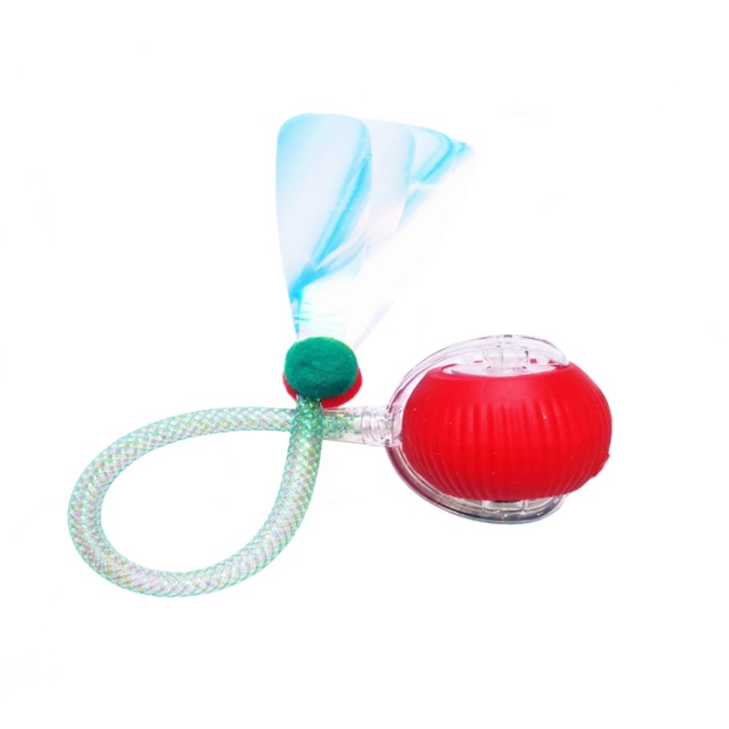 Smart Interactive Electric Cat Toy Ball With Simulated Tail For Indoor Cats