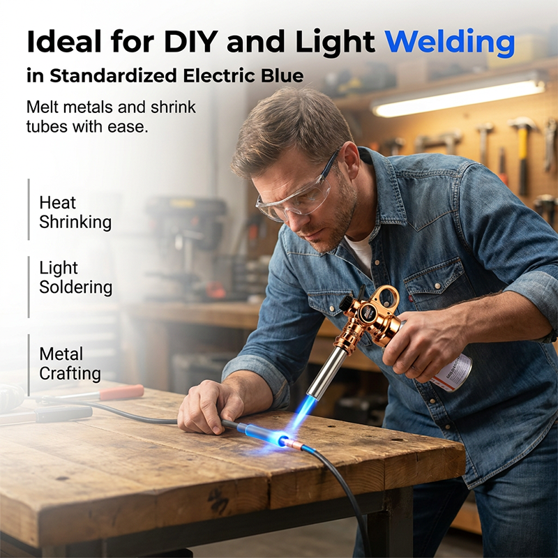 Professional Butane Torch Head with Automatic Ignition
