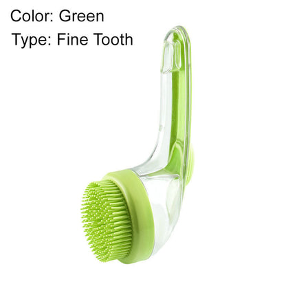 Pet Bath Brush Gentle Grooming Tool For Dogs And Cats Shower Use