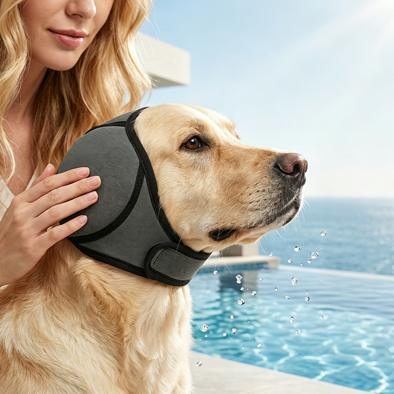 Waterproof Calming Anxiety Relief Hoodie For Dogs Outdoor Use