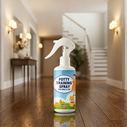 Gentle Pet Potty Training Spray Housebreaking Aid For Dogs And Cats