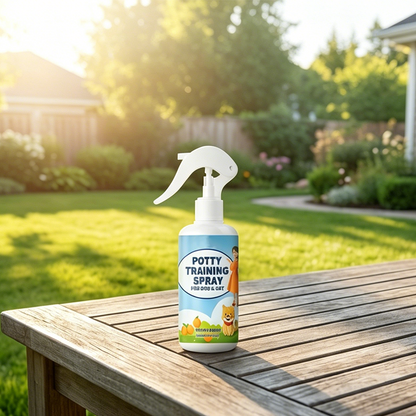Gentle Pet Potty Training Spray Housebreaking Aid For Dogs And Cats
