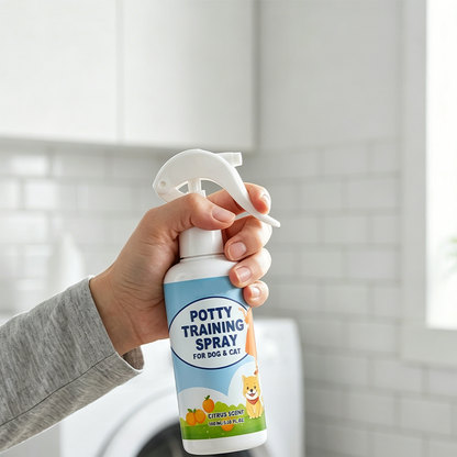 Gentle Pet Potty Training Spray Housebreaking Aid For Dogs And Cats