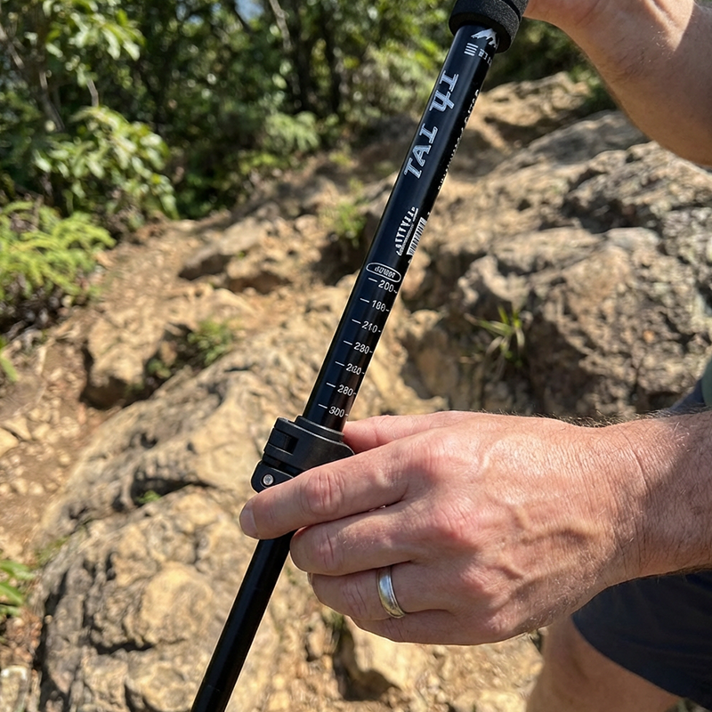 ⚡LAST DAY 40% OFF – Adjustable Hiking Pole | 6160 Aluminum Alloy, Shock-Absorbing, Ergonomic Handle, Collapsible & Portable 🏔️ Perfect for Uphill & Downhill 🥾 🥾