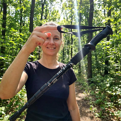 ⚡LAST DAY 40% OFF – Adjustable Hiking Pole | 6160 Aluminum Alloy, Shock-Absorbing, Ergonomic Handle, Collapsible & Portable 🏔️ Perfect for Uphill & Downhill 🥾 🥾