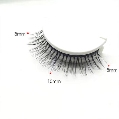 🔥Buy 3 Get 2 Free👀Reusable Self-Adhesive False Eyelashes – No Glue Needed