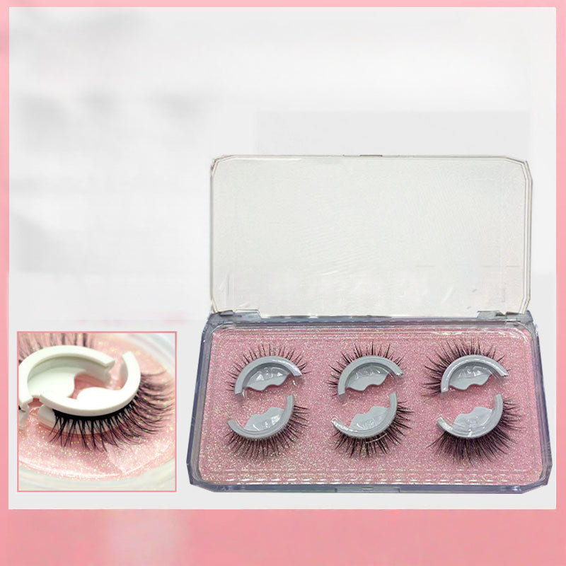 🔥Buy 3 Get 2 Free👀Reusable Self-Adhesive False Eyelashes – No Glue Needed