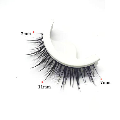 🔥Buy 3 Get 2 Free👀Reusable Self-Adhesive False Eyelashes – No Glue Needed
