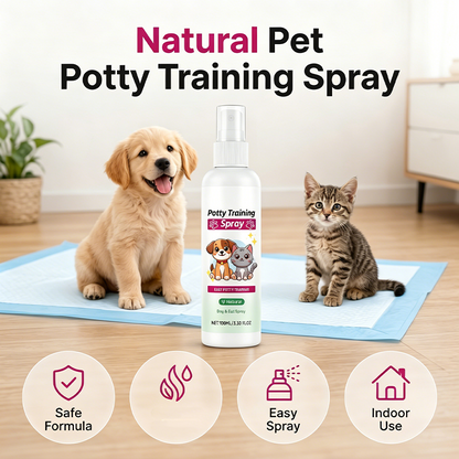 Pet Potty Training Spray Effective Housebreaking Aid For Dogs And Cats
