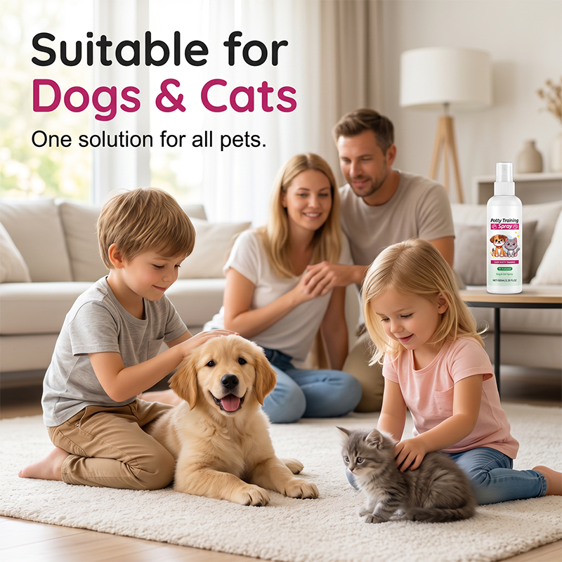 Pet Potty Training Spray Effective Housebreaking Aid For Dogs And Cats