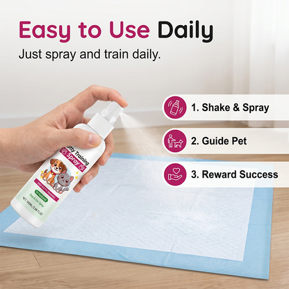 Pet Potty Training Spray Effective Housebreaking Aid For Dogs And Cats