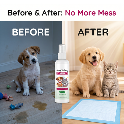 Pet Potty Training Spray Effective Housebreaking Aid For Dogs And Cats