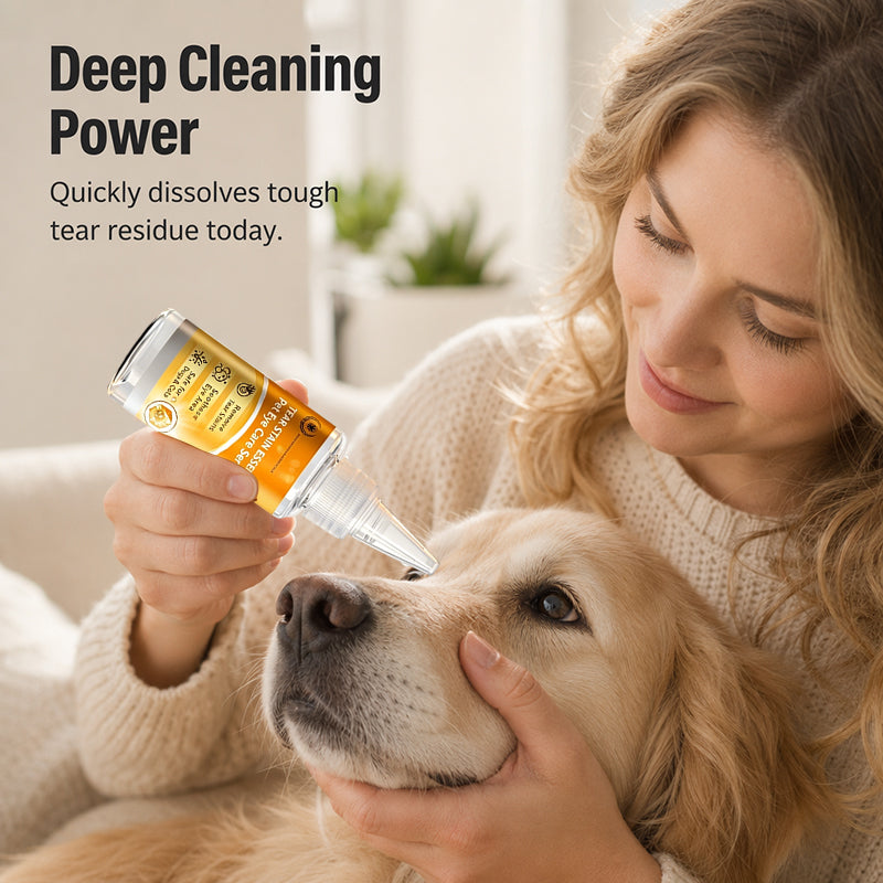 Gentle Pet Eye Care Wipes For Eye Area Cleaning & Daily Fur Grooming
