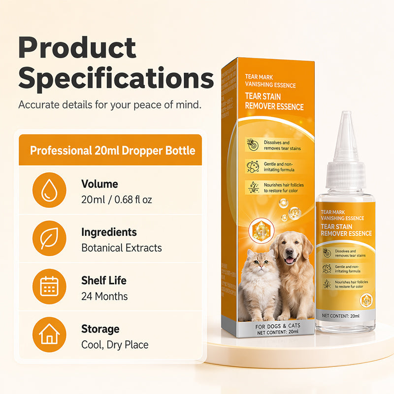 Gentle Pet Eye Care Wipes For Eye Area Cleaning & Daily Fur Grooming