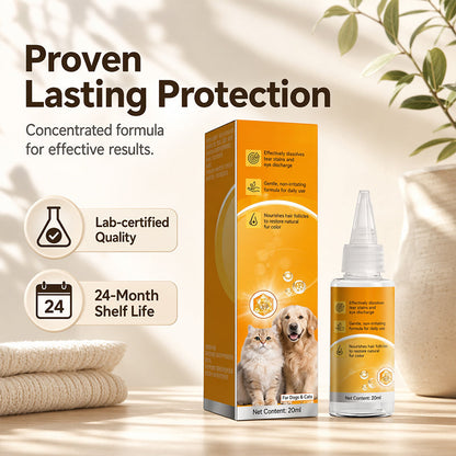 Gentle Pet Eye Care Wipes For Eye Area Cleaning & Daily Fur Grooming