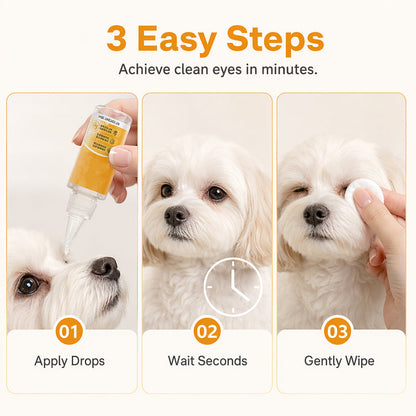 Gentle Pet Eye Care Wipes For Eye Area Cleaning & Daily Fur Grooming