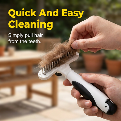 Professional Detangling Grooming Rake Effective Hair Remover For Pets