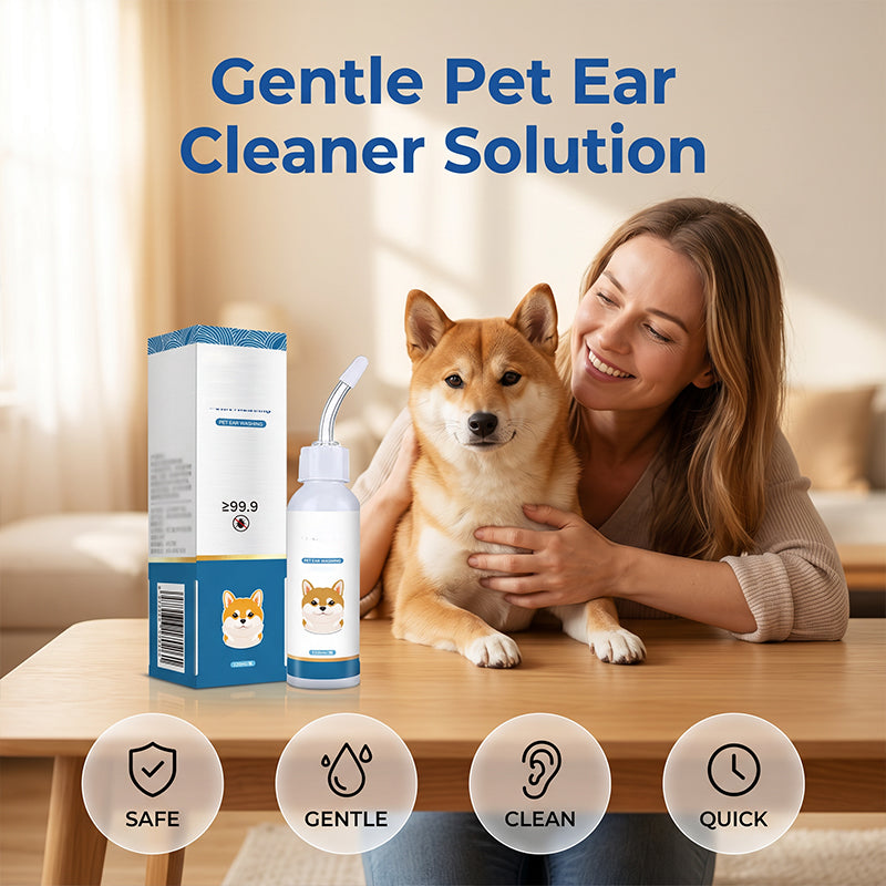 Gentle Pet Ear Cleaner Solution For Dogs And Cats Ear Care