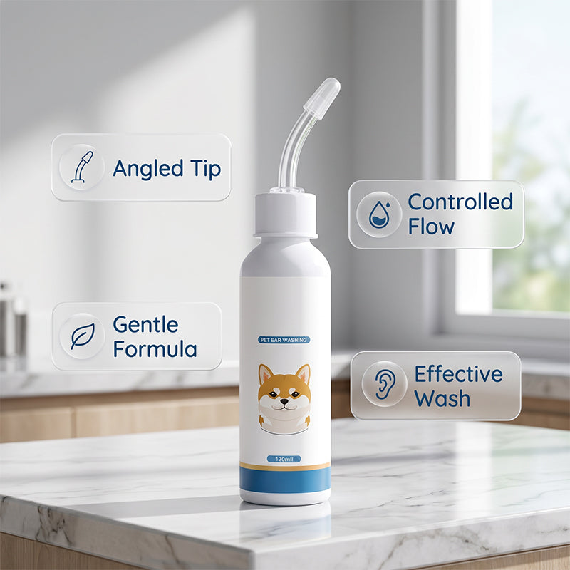 Gentle Pet Ear Cleaner Solution For Dogs And Cats Ear Care