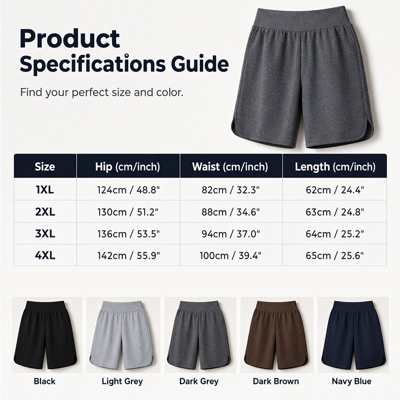 🔥 Preise, die Sie lieben werden 💰 🌸 Damen-Knieshorts mit weitem Bein für sommerlichen Komfort