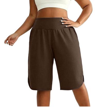 🔥 Preise, die Sie lieben werden 💰 🌸 Damen-Knieshorts mit weitem Bein für sommerlichen Komfort
