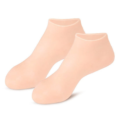 Anti-Slip Silicone Gel Moisturizing Foot Spa Socks For Cracked Heels