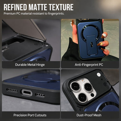 🔥 Hot Picks, Hot Prices 🛍️Magnetic Phone Case with Flip Lens Cover & Kickstand