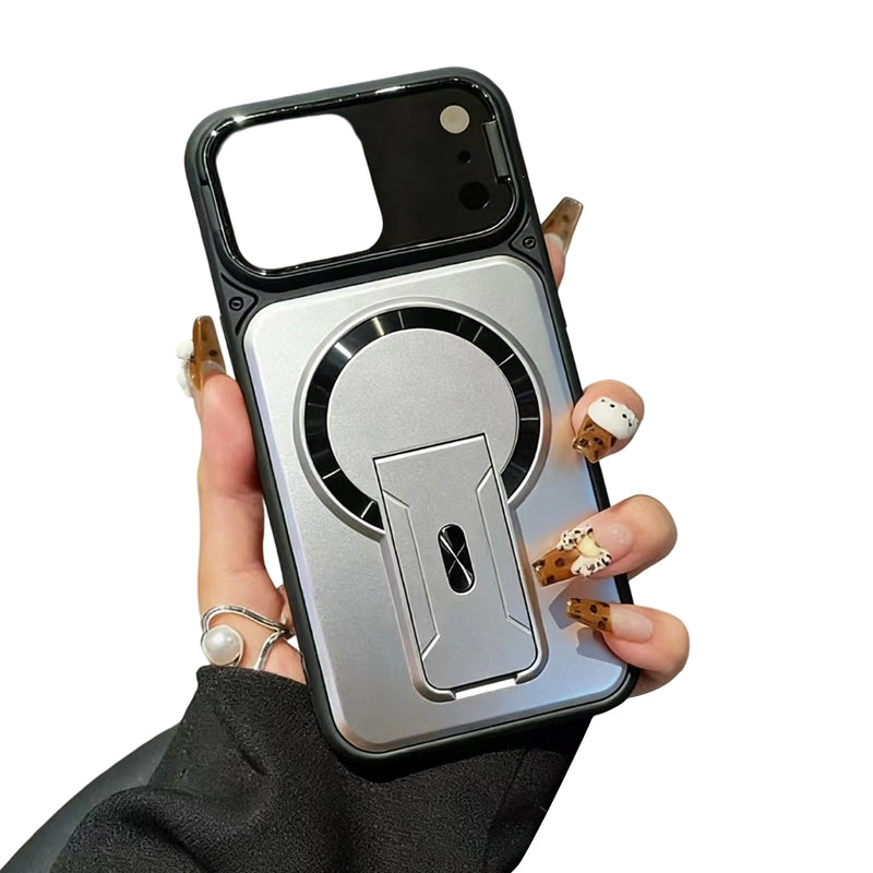 🎁Novedades de 2026 ¡50 % DE DESCUENTO!💥Funda magnética para teléfono con tapa de lente y soporte invisible